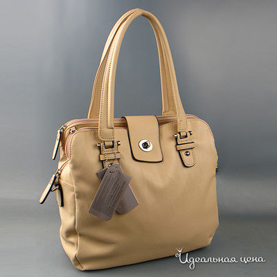 Сумка David Jones, цвет цвет бежевый