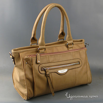 Сумка David Jones, цвет цвет бежевый