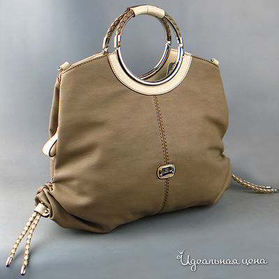 Сумка David Jones, цвет цвет бежевый