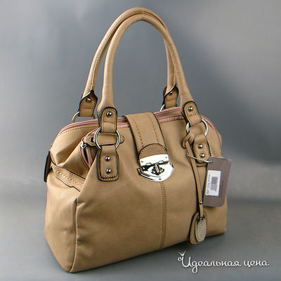 Сумка David Jones, цвет цвет бежевый