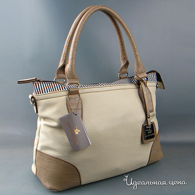 Сумка David Jones, цвет цвет кремовый / бежевый