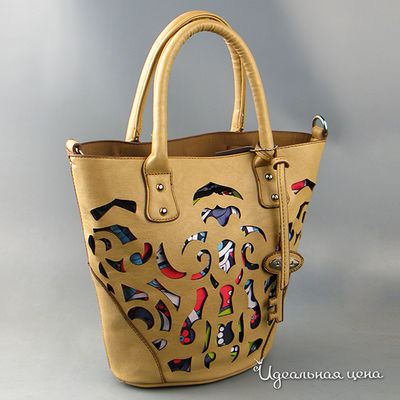 Сумка David Jones, цвет цвет бежевый