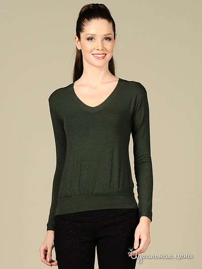 Джемпер Max Ferrary, цвет цвет темно-зеленый