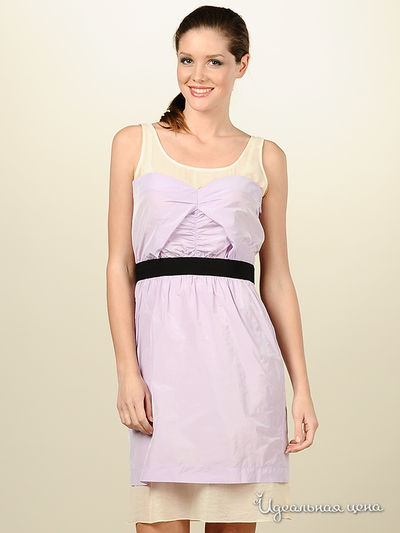 Платье See by chloe&Alexander Mqueen, цвет цвет бежевый / сиреневый