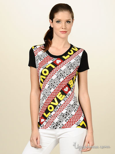 Футболка Moschino MS, цвет цвет черный