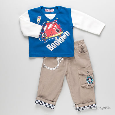 Комплект It-G-Ba, цвет цвет синий / белый / бежевый