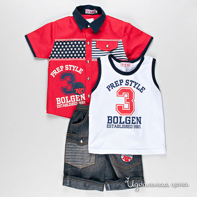 Комплект It-G-Ba, цвет цвет красный / белый / темно-серый