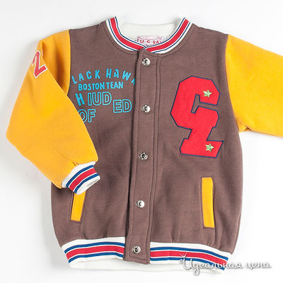 Толстовка It-G-Ba, цвет цвет коричневый / желтый