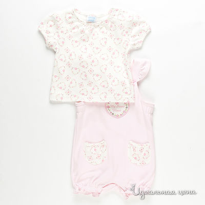 Комплект Cutie Bear, цвет цвет розовый / белый