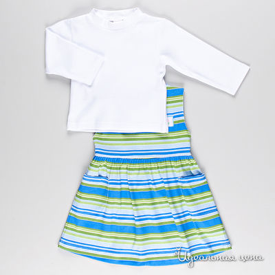 Комплект Cutie Bear, цвет цвет голубой / зеленый / белый