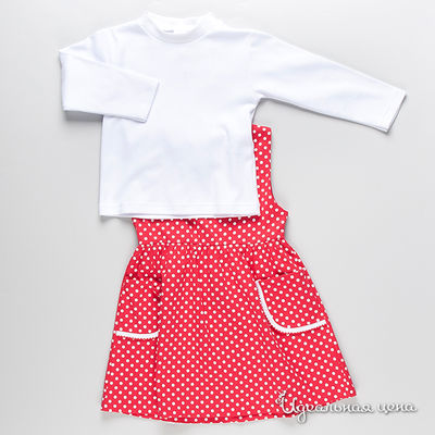 Комплект Cutie Bear, цвет цвет красный / белый