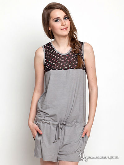 Комбинезон French Fries, цвет цвет черный / серый