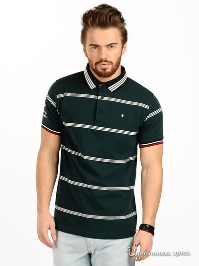 Поло De Kuba, цвет цвет темно-зеленый