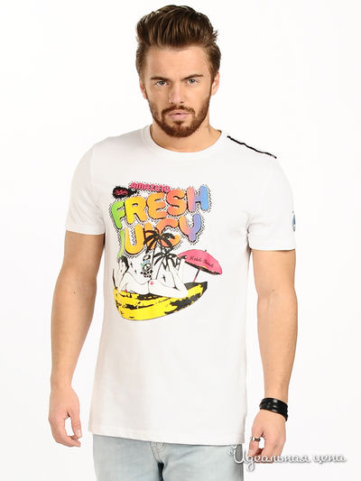 Футболка De Kuba, цвет цвет белый