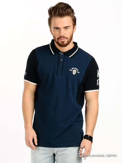 Поло De Kuba, цвет цвет темно-синий