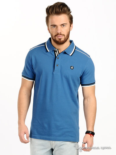 Поло De Kuba, цвет цвет синий