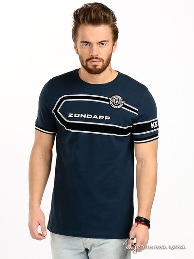 Футболка De Kuba, цвет цвет темно-синий