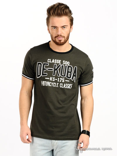 Футболка De Kuba, цвет цвет хаки