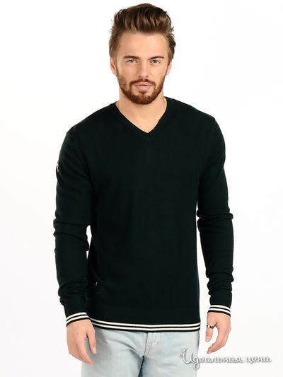 Джемпер De Kuba, цвет цвет темно-зеленый