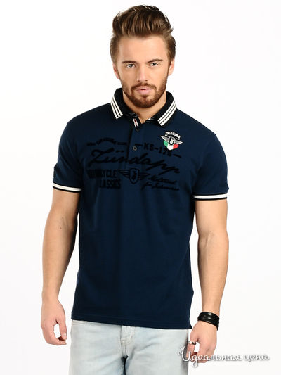 Поло De Kuba, цвет цвет темно-синий