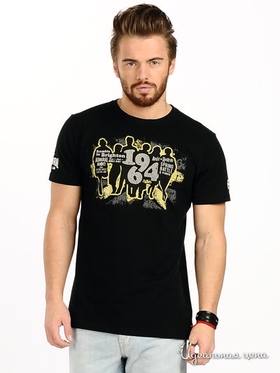 Футболка De Kuba, цвет цвет черный