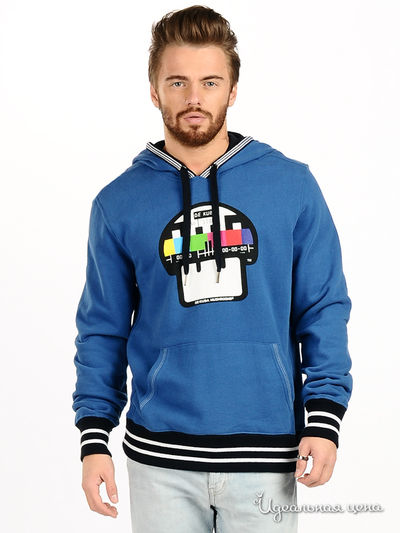 Толстовка De Kuba, цвет цвет синий