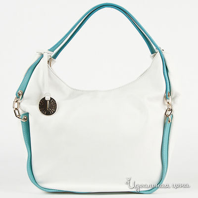 Сумка Laduella, цвет цвет белый / бирюзовый