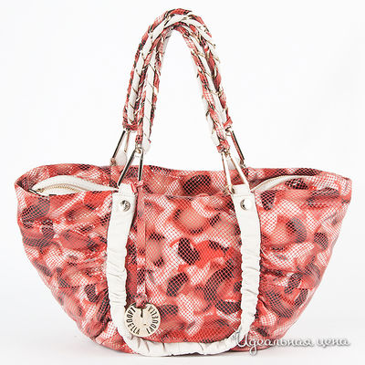 Сумка Laduella, цвет цвет красный / бежевый