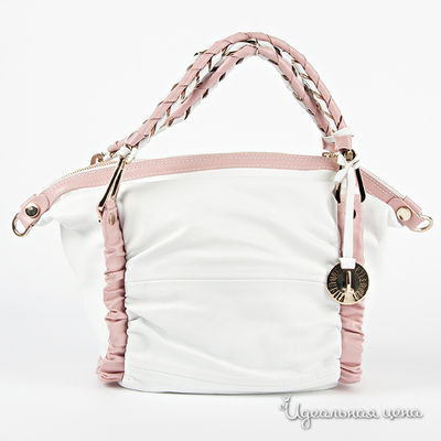 Сумка Laduella, цвет цвет белый / розовый
