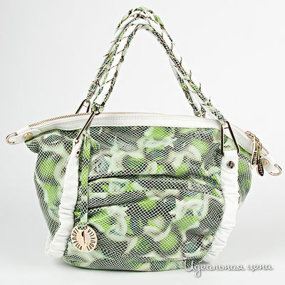 Сумка Laduella, цвет цвет зеленый / белый