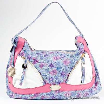 Сумка Laduella, цвет цвет фиолетовый / белый