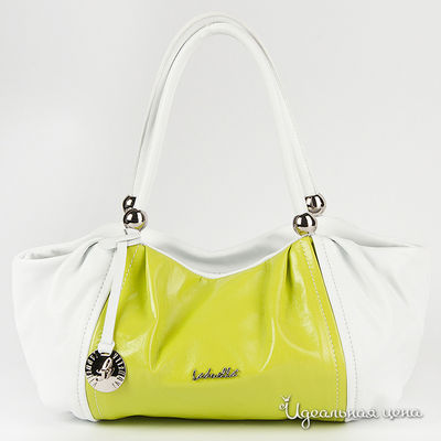 Сумка Laduella, цвет цвет белый / салатовый