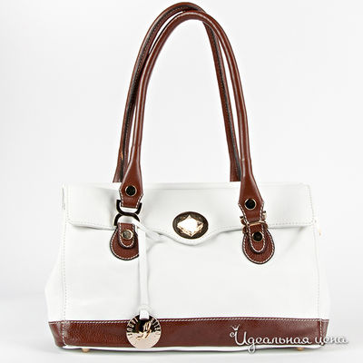 Сумка Laduella, цвет цвет белый / рыжий