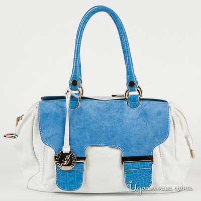 Сумка Laduella, цвет цвет белый / голубой