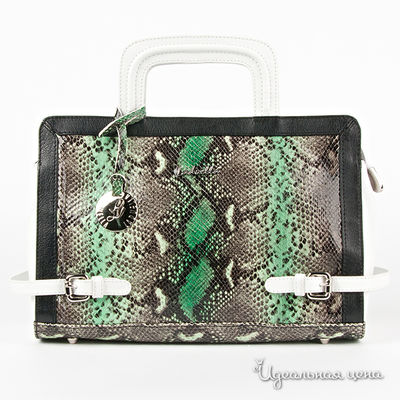 Сумка Laduella, цвет цвет зеленый / белый