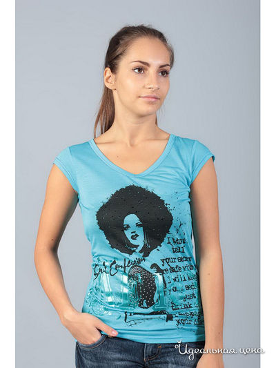 Футболка Eight Sin, цвет цвет голубой