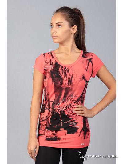Футболка Eight Sin, цвет цвет коралловый