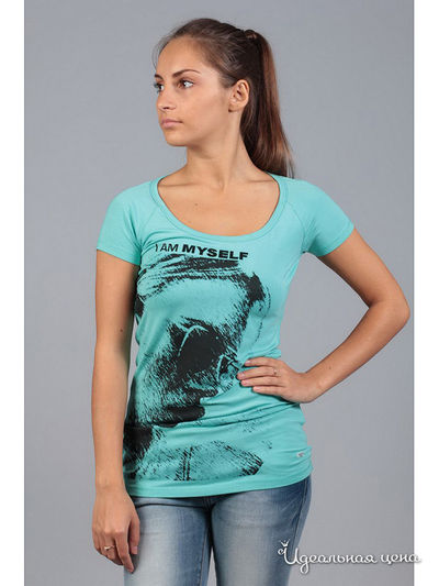 Футболка Eight Sin, цвет цвет бирюзовый