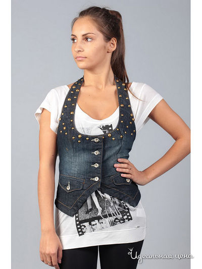 Жилет Eight Sin, цвет цвет темно-синий