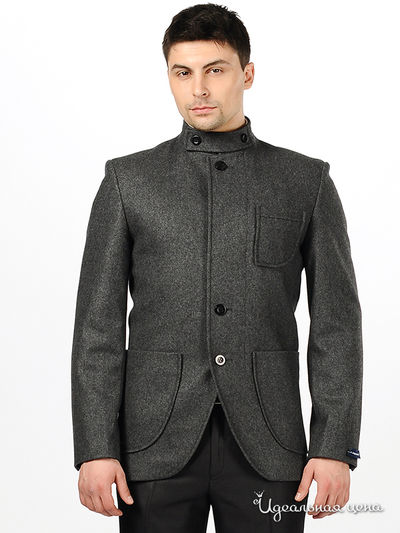 Полупальто Il Dominatore, цвет цвет серый