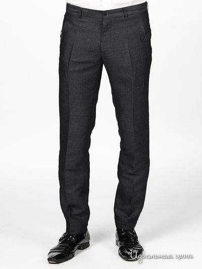 Брюки Il Dominatore, цвет цвет темно-серый