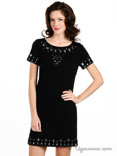 Платье Мультибренд, цвет цвет черный