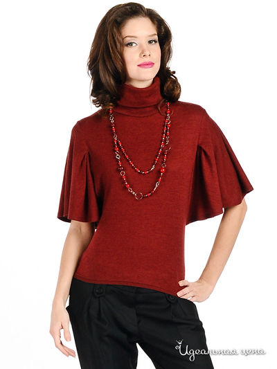 Джемпер Мультибренд, цвет цвет бордовый