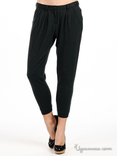 Брюки Мультибренд, цвет цвет серый