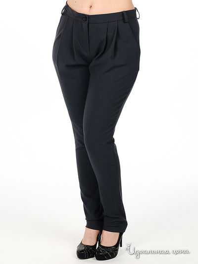 Брюки Мультибренд, цвет цвет серый