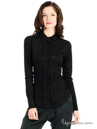 Блузка Мультибренд, цвет цвет черный