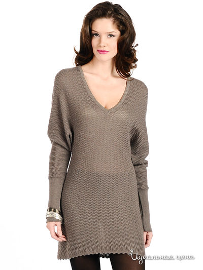 Платье Мультибренд, цвет цвет коричневый