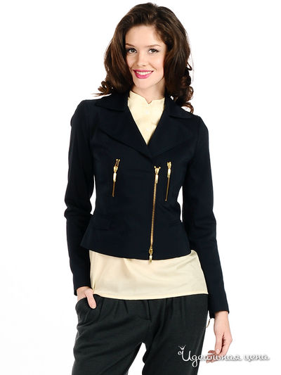 Жакет Мультибренд, цвет цвет синий