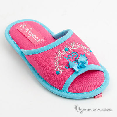 Тапочки De Fonseca, цвет цвет фуксия