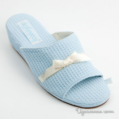 Тапочки De Fonseca, цвет цвет голубой